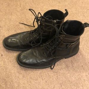 Aston Grey Rockcastle 2 Mens Black Boot - Size 11